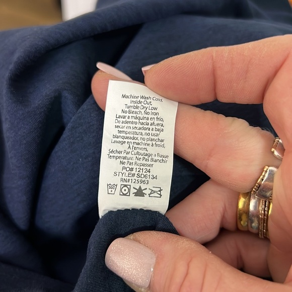 Beyond Yoga NWOT Nocturnal Navy Spacedye Under Lock and Key Dress Size XL - Picture 9 of 12